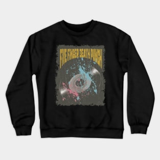 Five Finger Death Punch Vintage Vynil Crewneck Sweatshirt